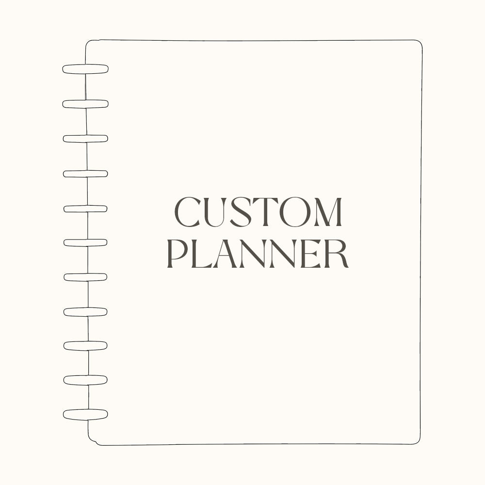 Classic Custom Planner - Build Your Own