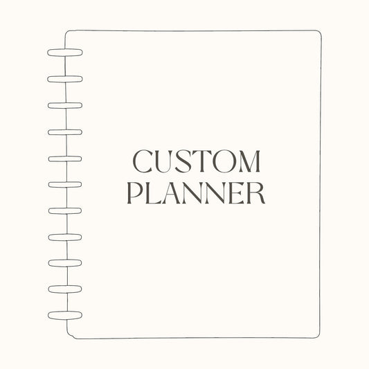 Classic Custom Planner - Build Your Own