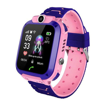 2019 New Waterproof Q12 Smart Watch Multifunction Children Digital Wristwatch Baby Watch Phone For IOS Android Kids Toy Gift