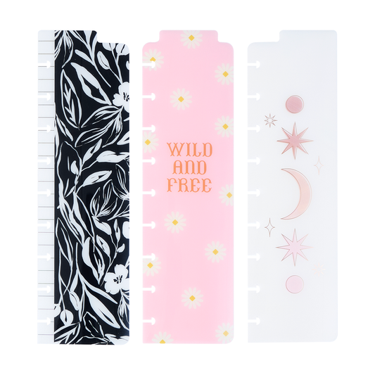 Sparkle & Bloom - Classic Bookmarks - 3 Pack