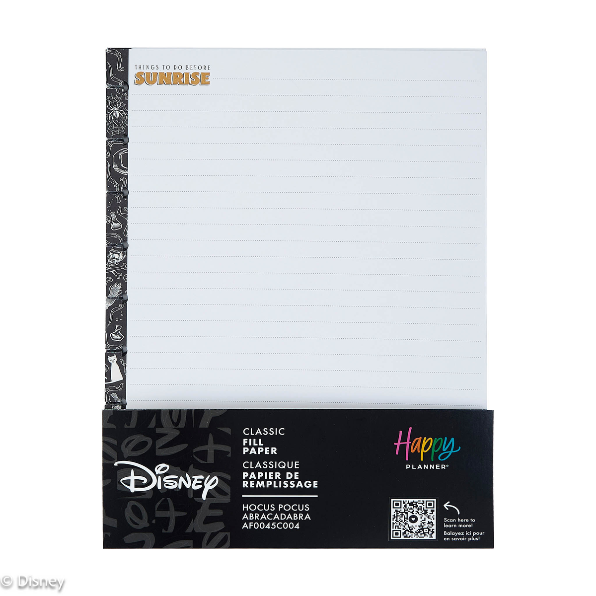 Disney Hocus Pocus - Dotted Lined Classic Filler Paper - 40 Sheets