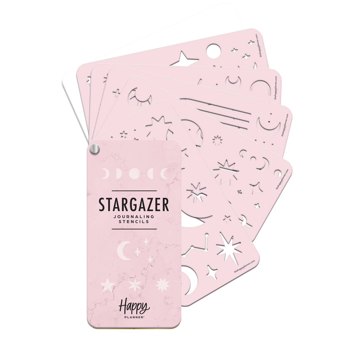 Stargazer - Stencil Fan Book - 5 Sheets