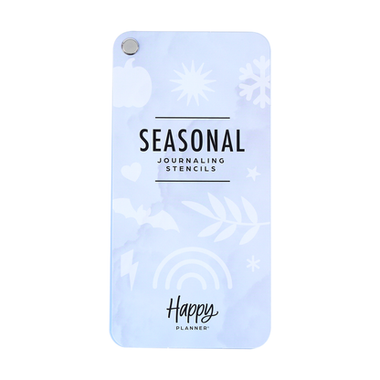 Seasonal - Stencil Fan Book - 5 Sheets