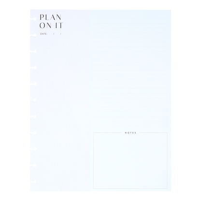 Neutrals - Dashboard + Dotted Lined Big Filler Paper - 40 Sheets