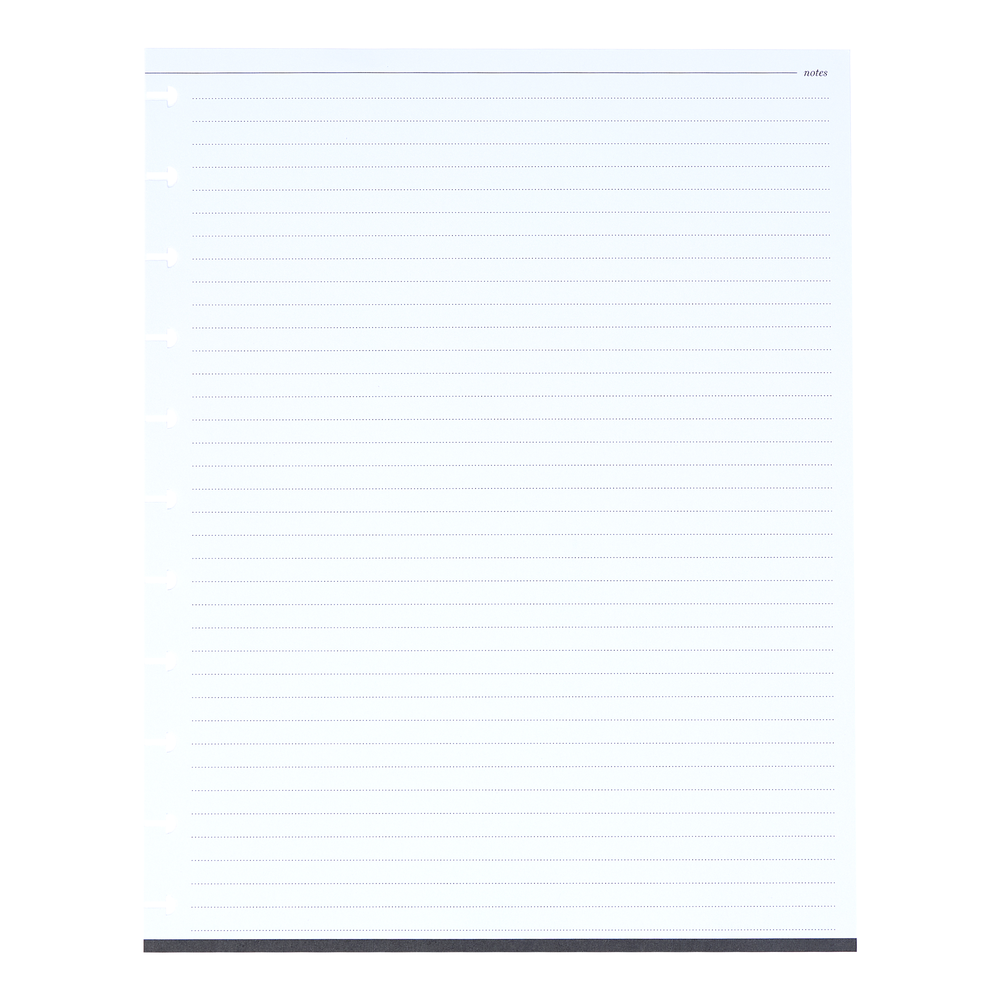 Work + Life Onyx - Dotted Lined Big Filler Paper - 40 Sheets