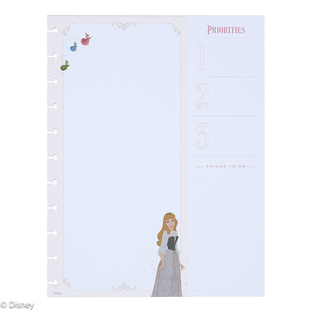 Disney Sleeping Beauty 65th Anniversary - Dashboard Big Filler Paper - 40 Sheets