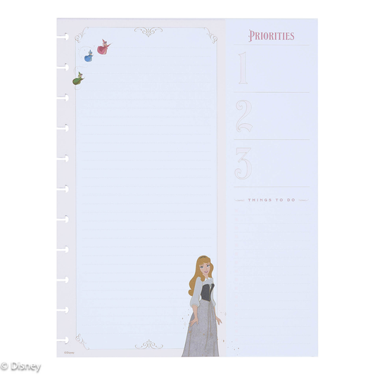 Disney Sleeping Beauty 65th Anniversary - Dashboard Big Filler Paper - 40 Sheets