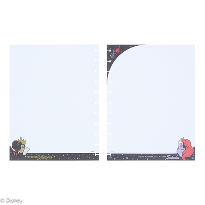 Disney Good vs. Evil - Dotted Lined + Dot Grid Big Filler Paper - 40 Sheets