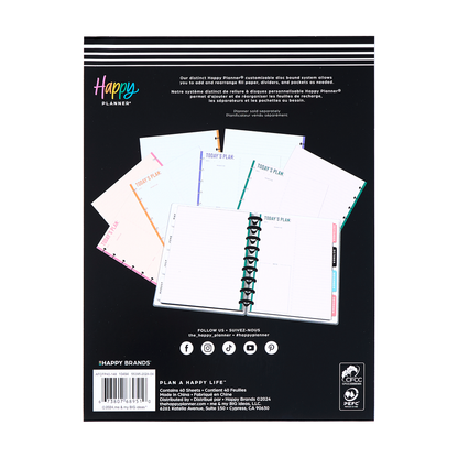 Vivid Brights - Dashboard Classic Filler Paper - 40 Sheets