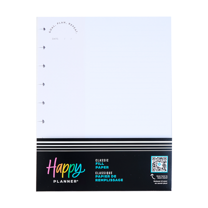 Neutrals - Dashboard + Dotted Lined Classic Filler Paper - 40 Sheets