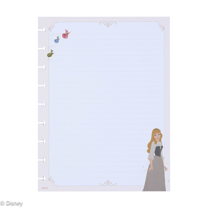 Disney Sleeping Beauty 65th Anniversary - Dotted Lined Classic Filler Paper - 40 Sheets