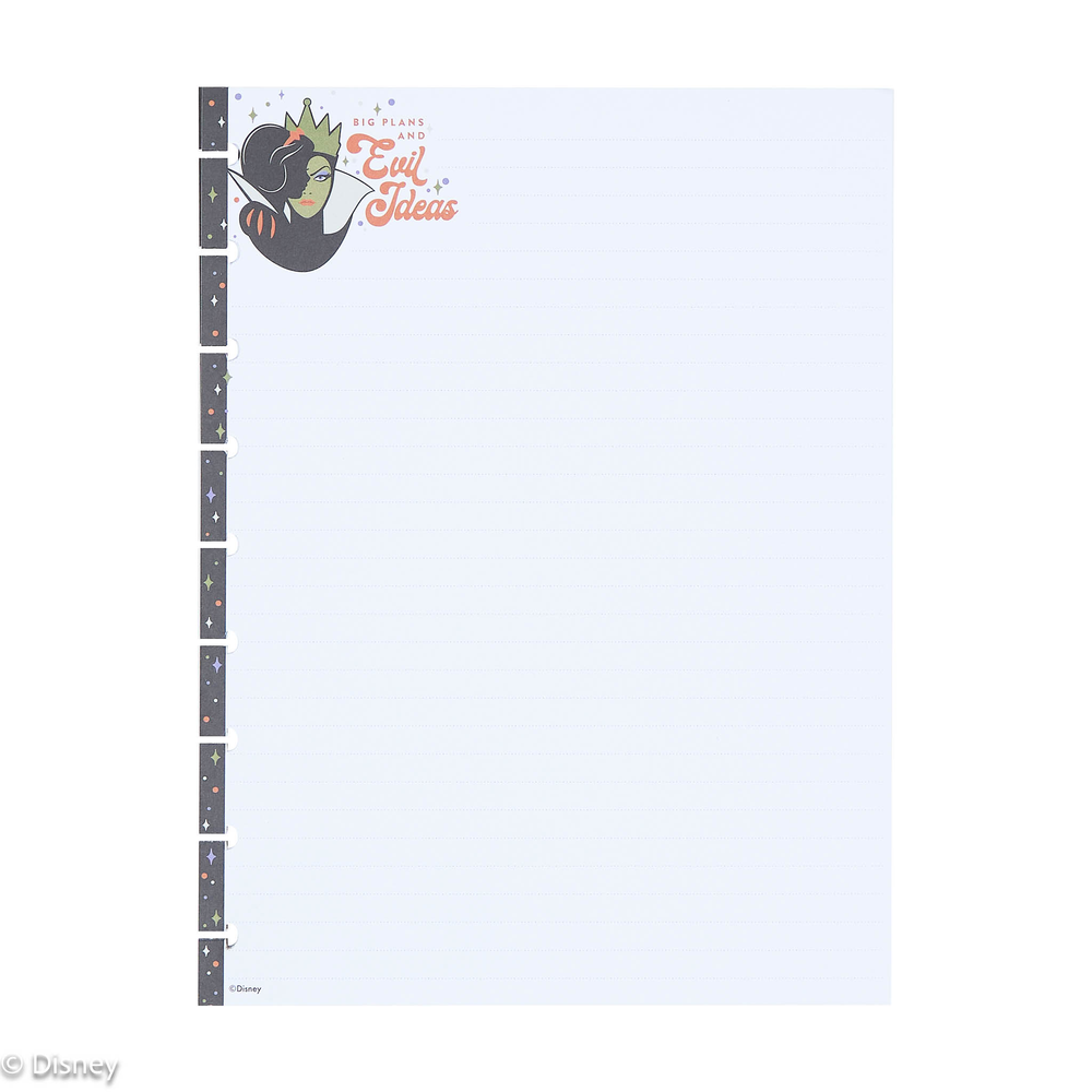 Disney Good vs. Evil - Dotted Lined Classic Filler Paper - 40 Sheets