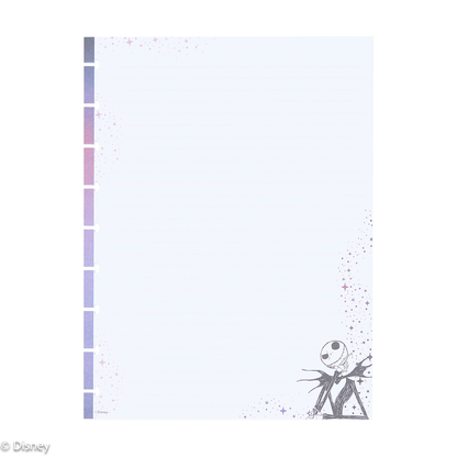 Disney Tim Burton's The Nightmare Before Christmas Celestial - Dotted Lined Classic Filler Paper - 40 Sheets