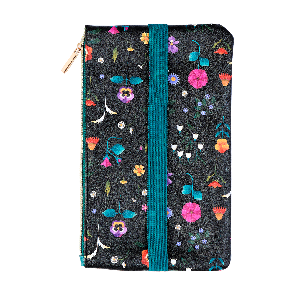 Radiant Garden - Banded Pen Pouch With Pen Loop