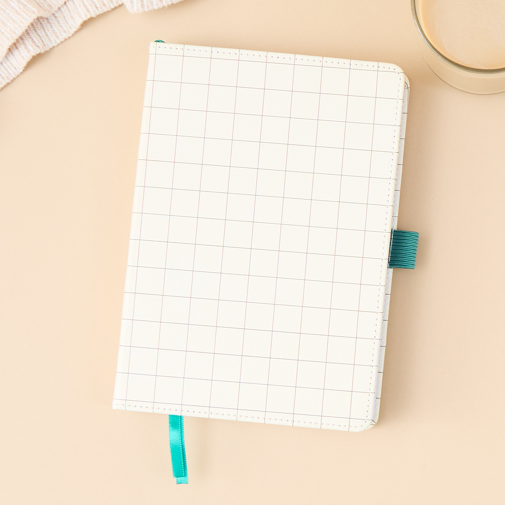 Mauve & Moss - Bullet Dot Grid Happy Journal - 80 Sheets - 160 GSM Paper