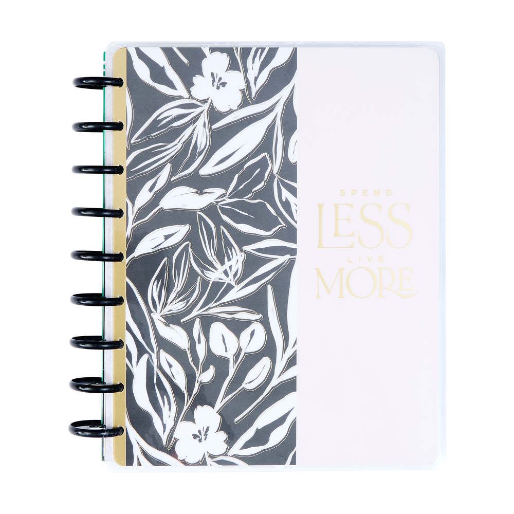 Sketchy Floral - Classic Guided Budget Journal - 80 Sheets