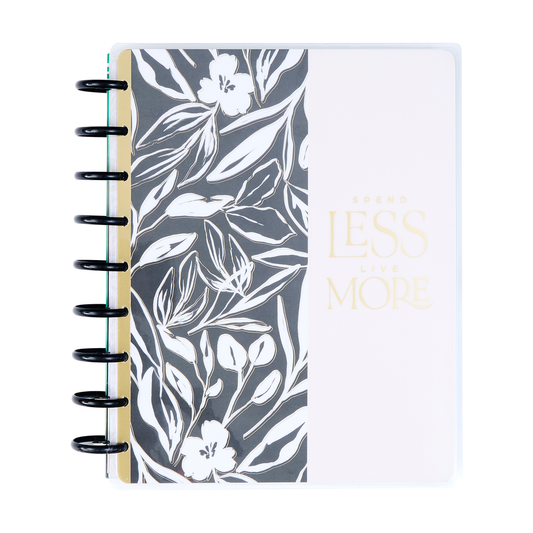 Sketchy Floral - Classic Guided Budget Journal - 80 Sheets