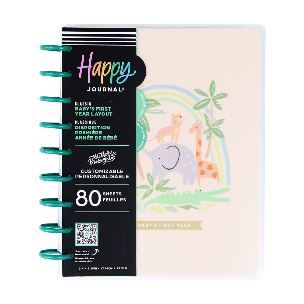 Hello Little One Baby - Classic Guided Baby's First Year Journal - 80 Sheets