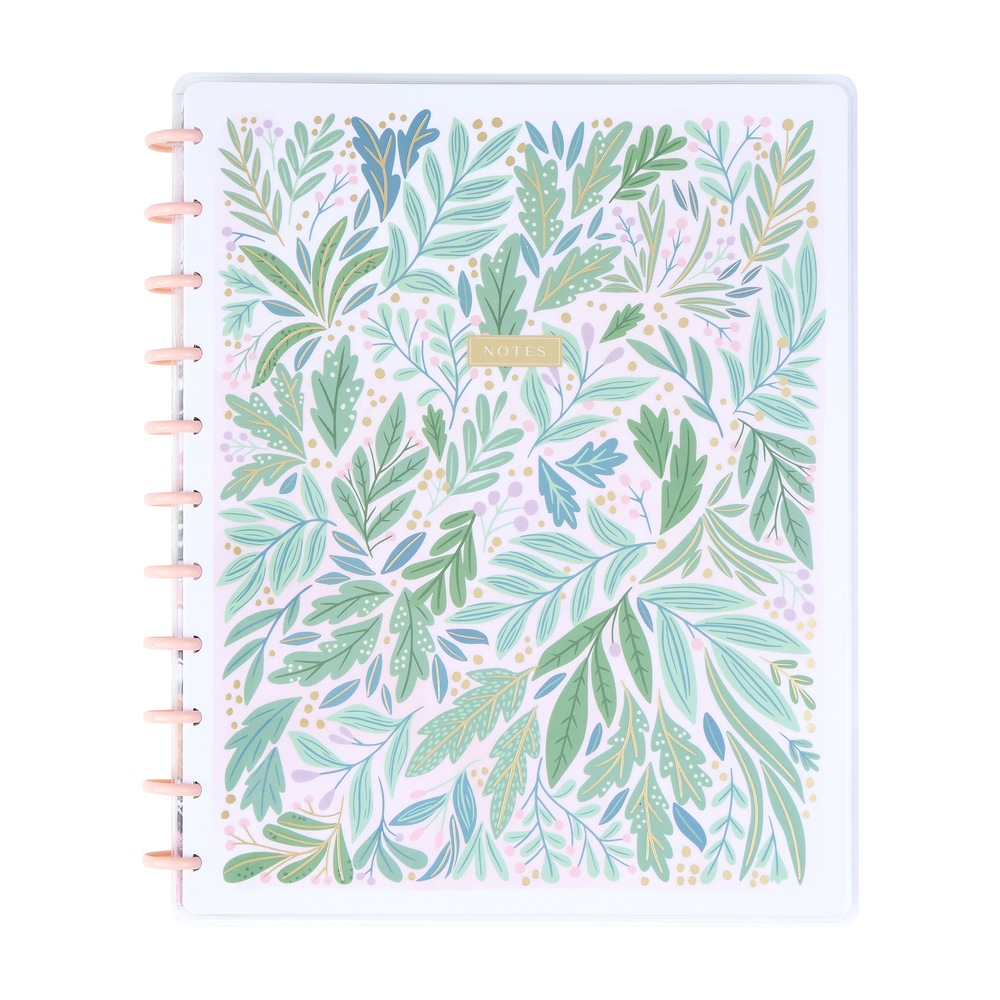 Garden Wedding - Dotted Lined Big Notebook - 60 Sheets