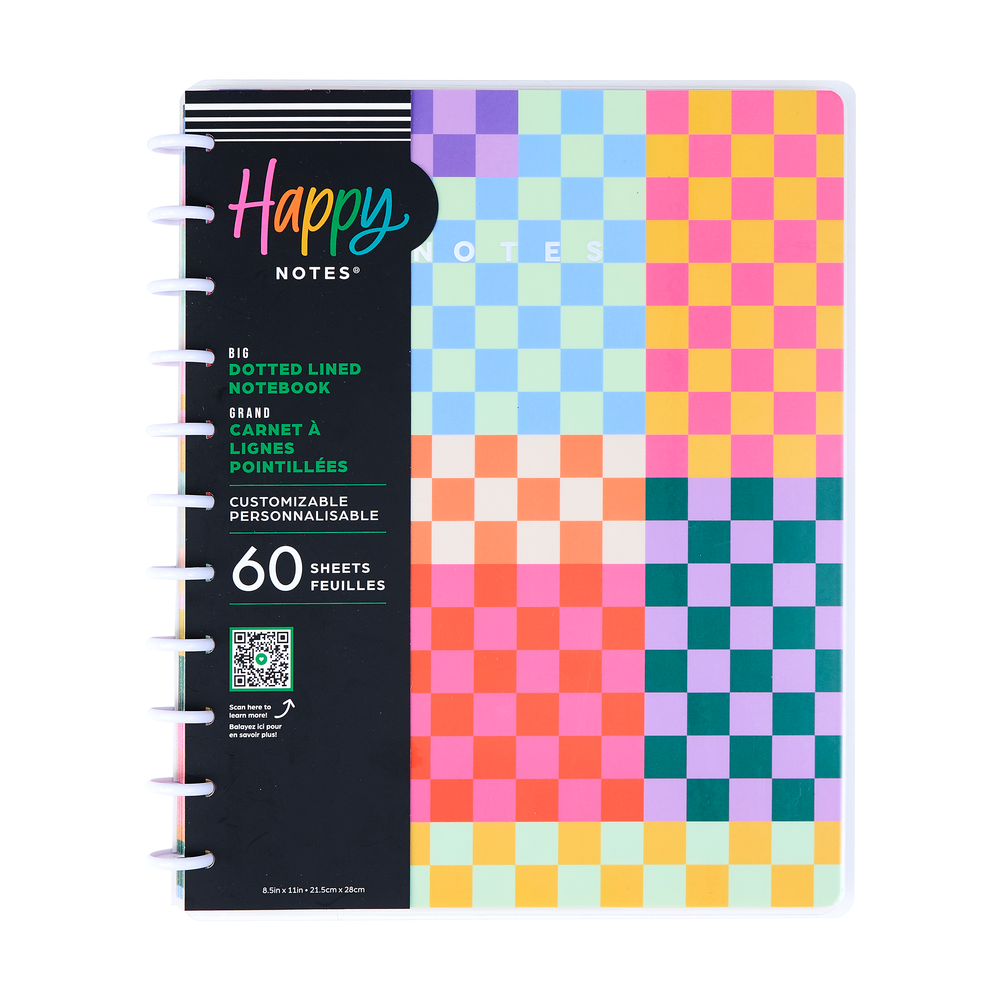 Building Blocks - Dotted Lined Big Notebook - 60 Sheets