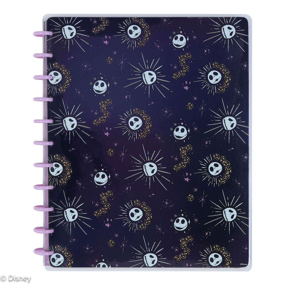 Disney Tim Burton's The Nightmare Before Christmas Celestial - Dotted Lined Big Notebook - 60 Sheets