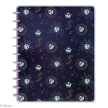 Disney Tim Burton's The Nightmare Before Christmas Celestial - Dotted Lined Big Notebook - 60 Sheets