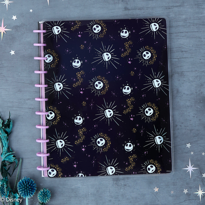 Disney Tim Burton's The Nightmare Before Christmas Celestial - Dotted Lined Big Notebook - 60 Sheets