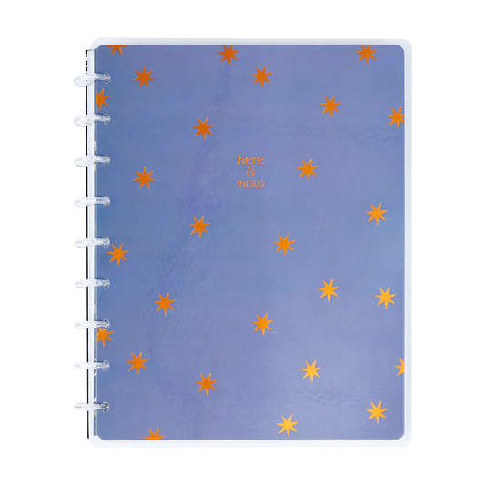 Forest Flowers - Dotted Lined Classic Notebook - 60 Sheets