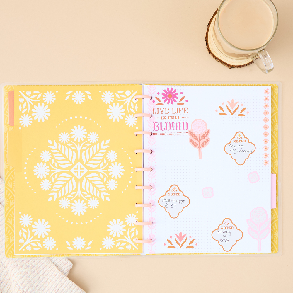 Western Wildflower - Dot Grid Classic Notebook - 60 Sheets