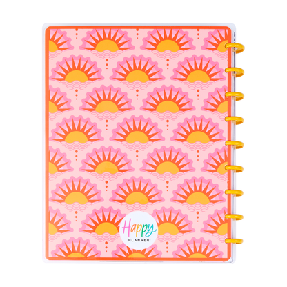 Cat Coq x Happy Planner Retro Sunset - Dotted Lined Classic Notebook - 60 Sheets