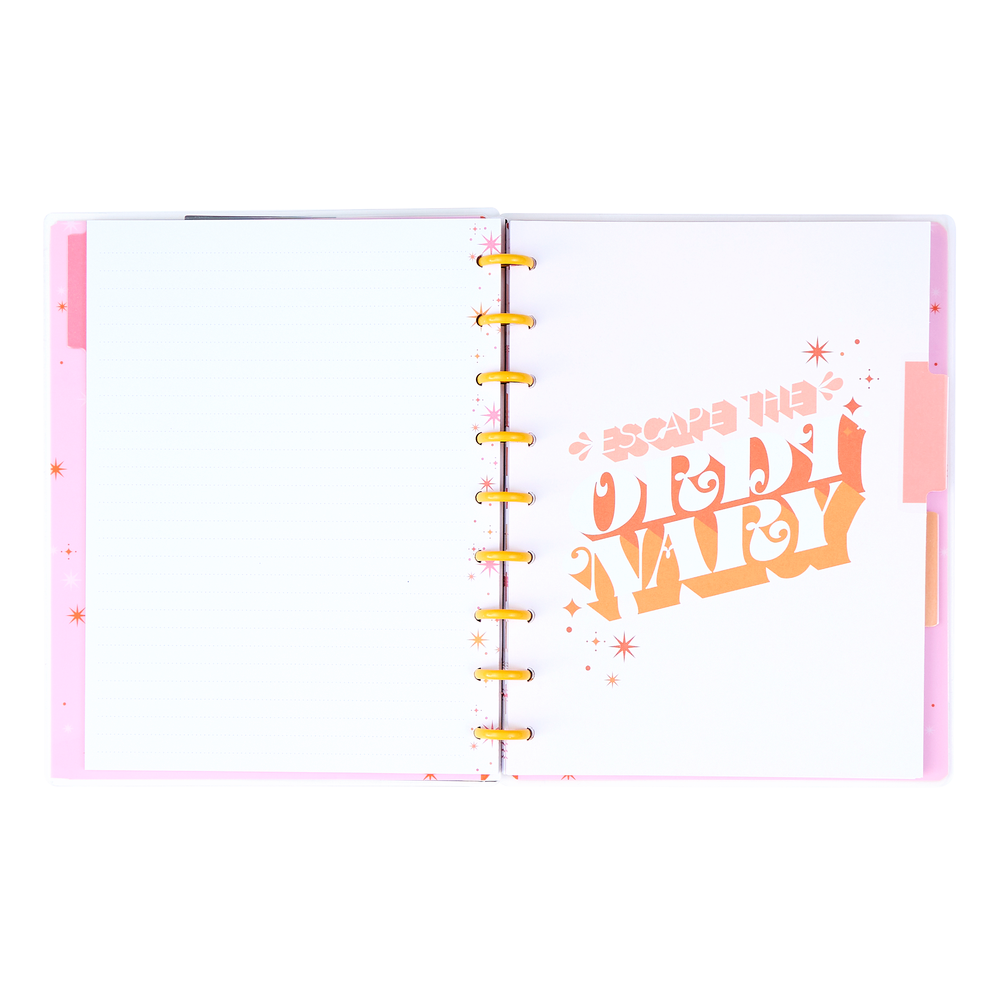 Cat Coq x Happy Planner Retro Sunset - Dotted Lined Classic Notebook - 60 Sheets