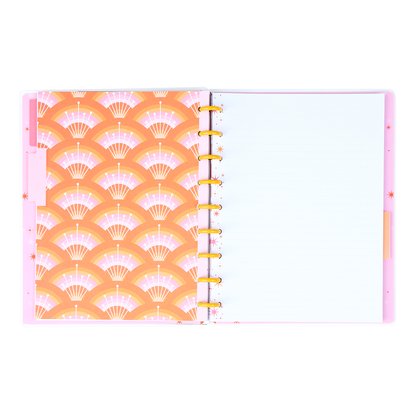 Cat Coq x Happy Planner Retro Sunset - Dotted Lined Classic Notebook - 60 Sheets