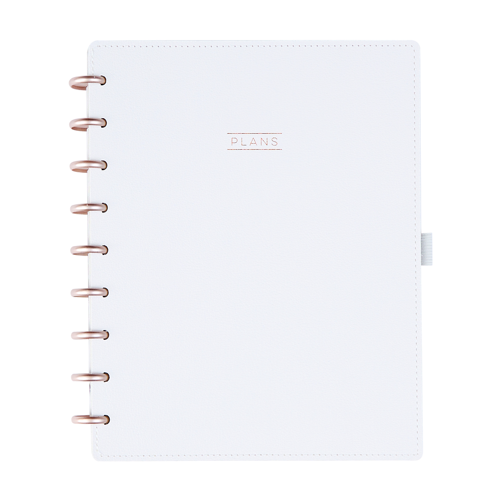 Work + Life Ivory - Dotted Lined Deluxe Classic Notebook - 60 Sheets