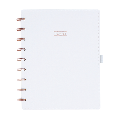 Work + Life Ivory - Dotted Lined Deluxe Classic Notebook - 60 Sheets