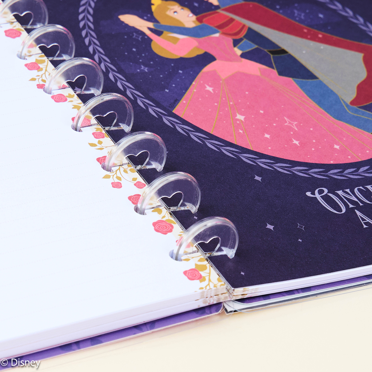 Disney Sleeping Beauty 65th Anniversary - Dotted Lined Classic Notebook - 60 Sheets