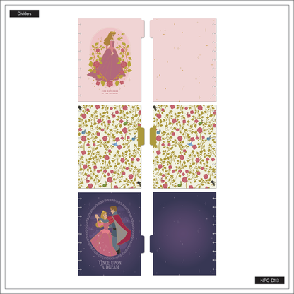 Disney Sleeping Beauty 65th Anniversary - Dotted Lined Classic Notebook - 60 Sheets