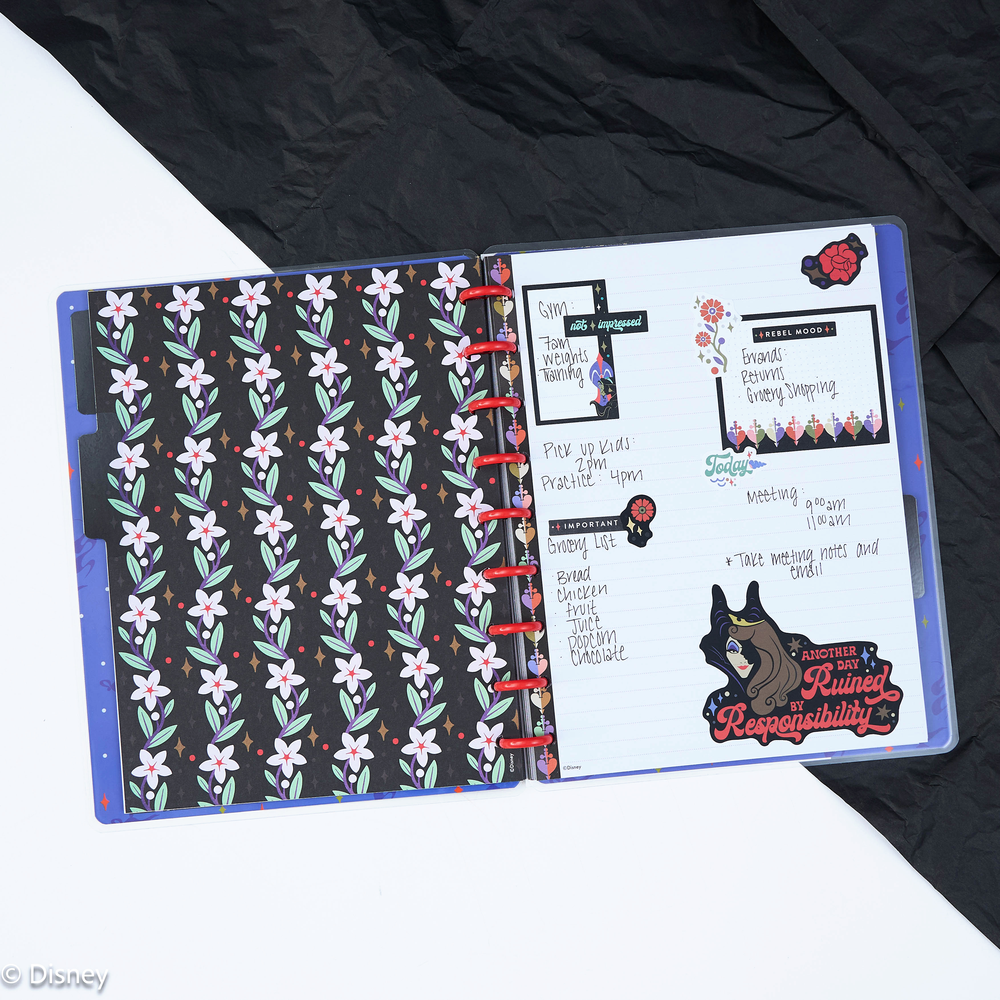 Disney Jasmine vs. Jafar - Dotted Lined Classic Notebook - 60 Sheets