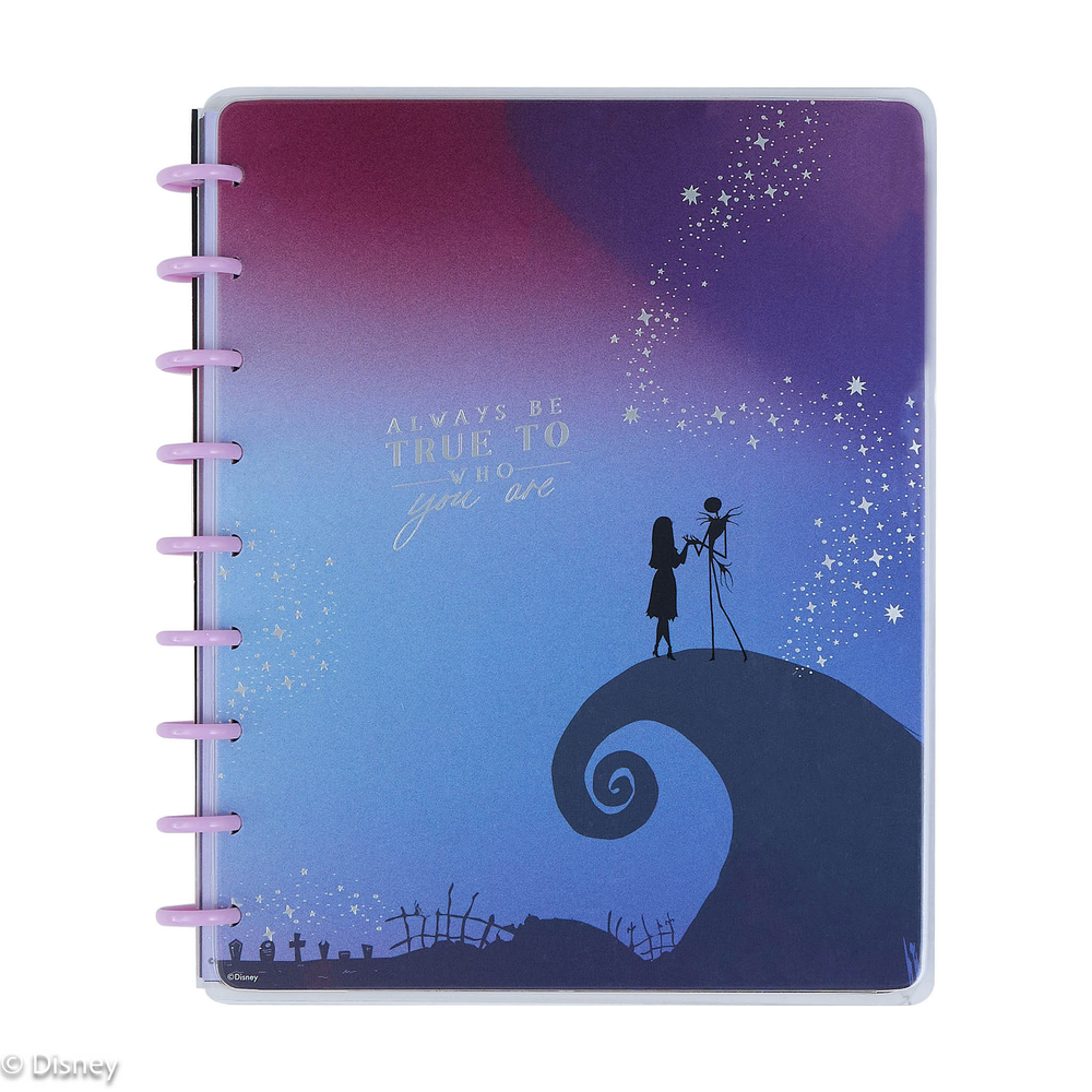 Disney Tim Burton's The Nightmare Before Christmas Celestial - Dotted Lined Classic Notebook - 60 Sheets