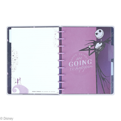 Disney Tim Burton's The Nightmare Before Christmas Celestial - Dotted Lined Classic Notebook - 60 Sheets