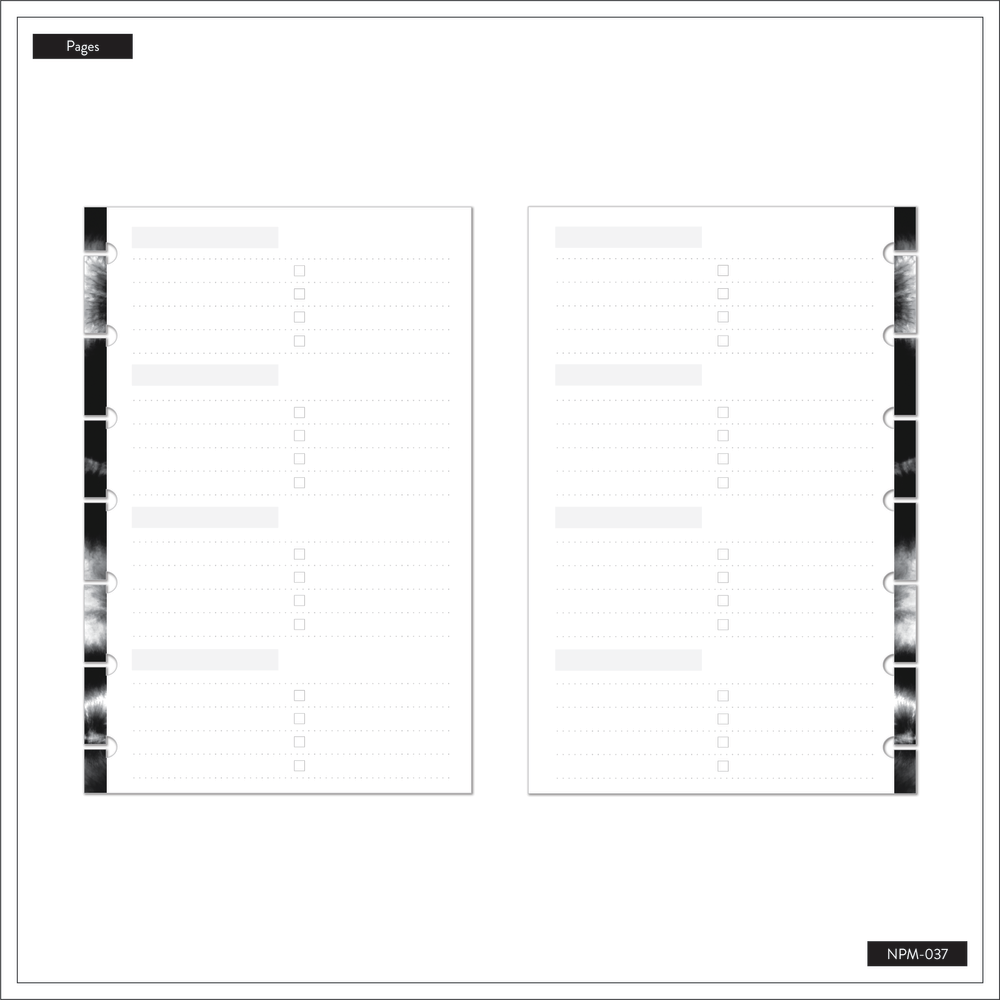 Modern Impression - To-Do List Mini Notebook - 60 Sheets