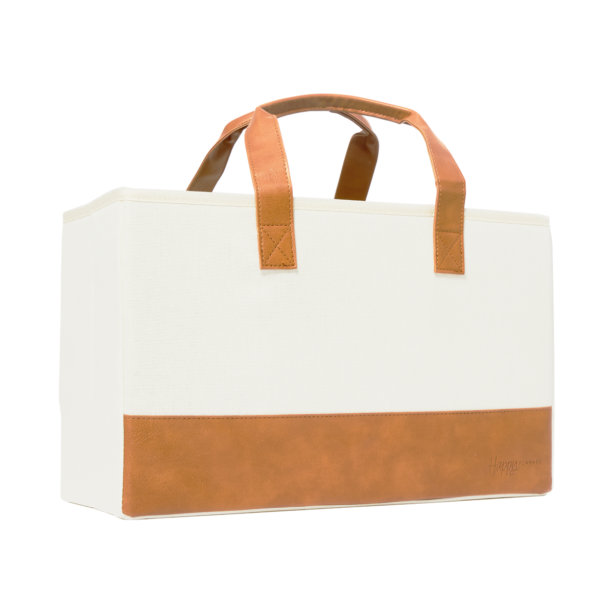 Brown & Natural - Accessory + Planner Storage Tote