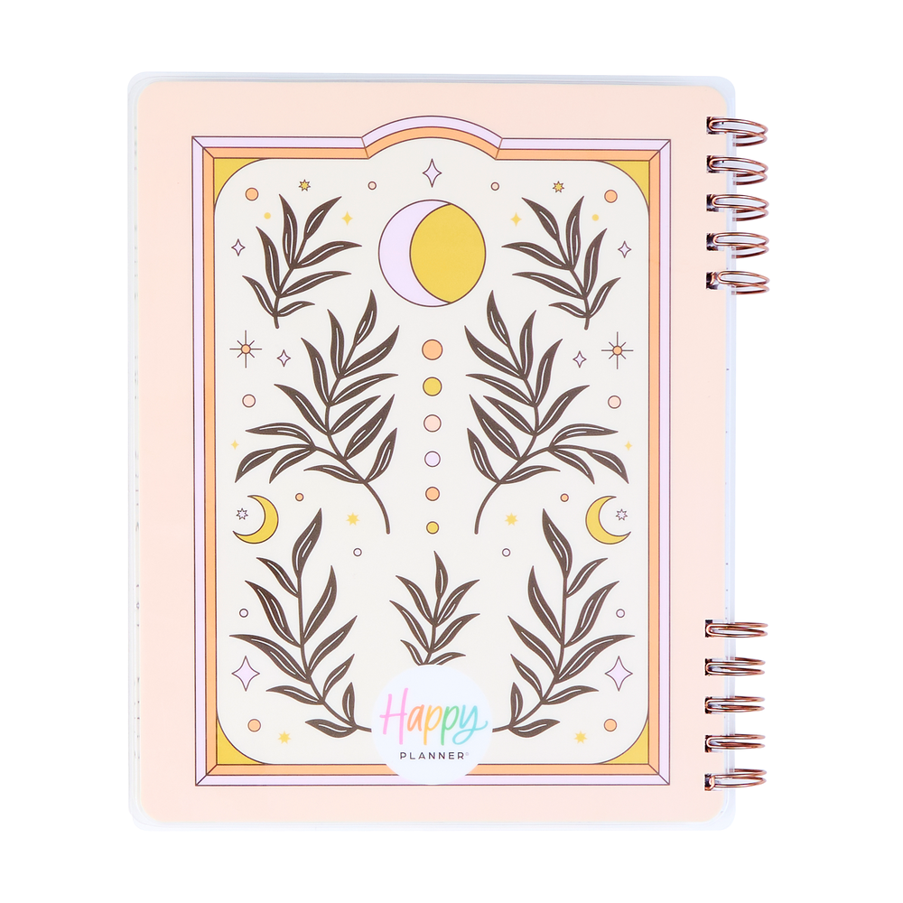 2025 Desert Mystic Customizable Spiral Planner - Classic Dashboard Layout - 12 Months