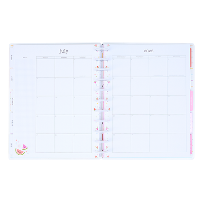 2025 Seasons of Joy Planner - Big Dashboard Layout - 12 Months