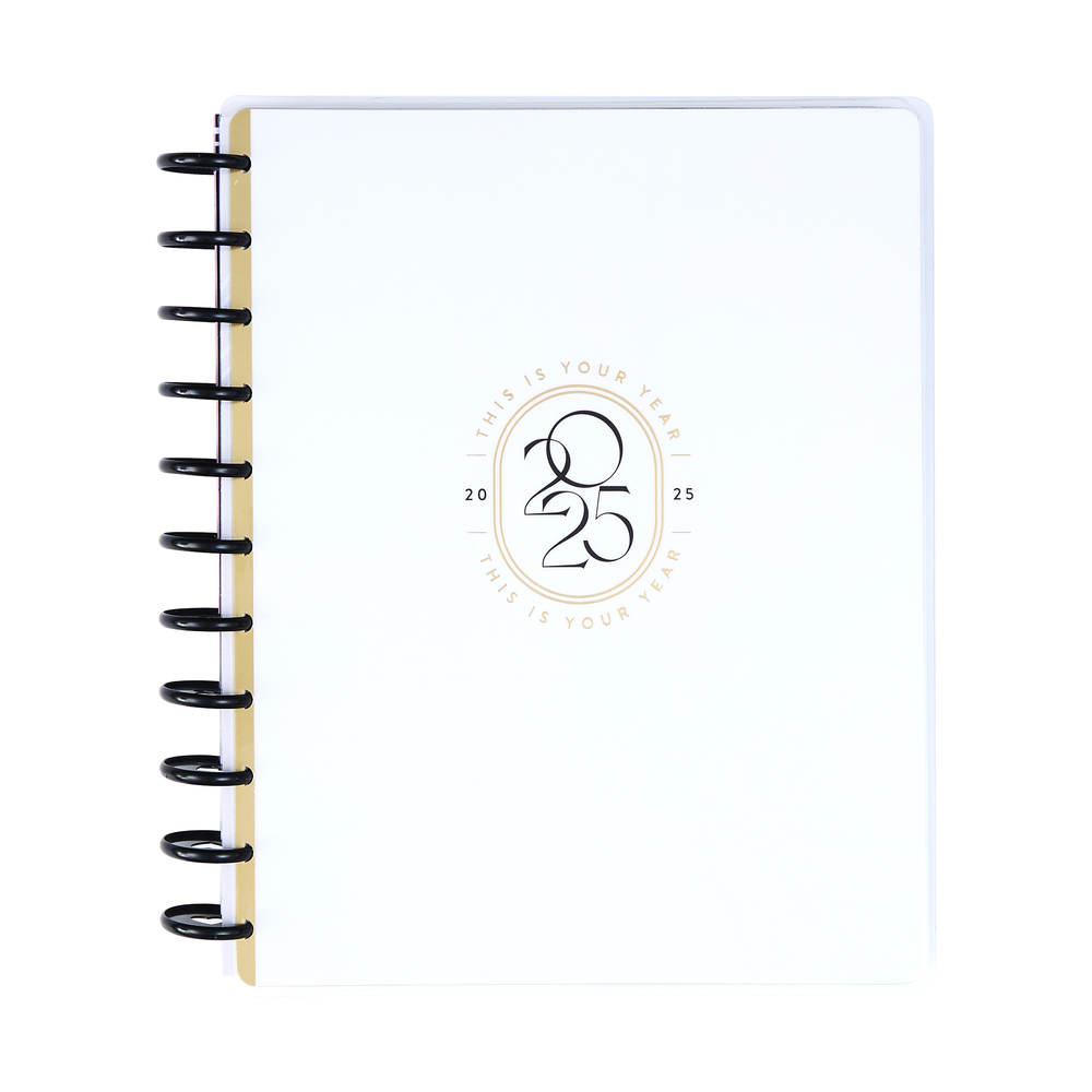 2025 Modern Impression Planner - Big Color Block Layout - 12 Months