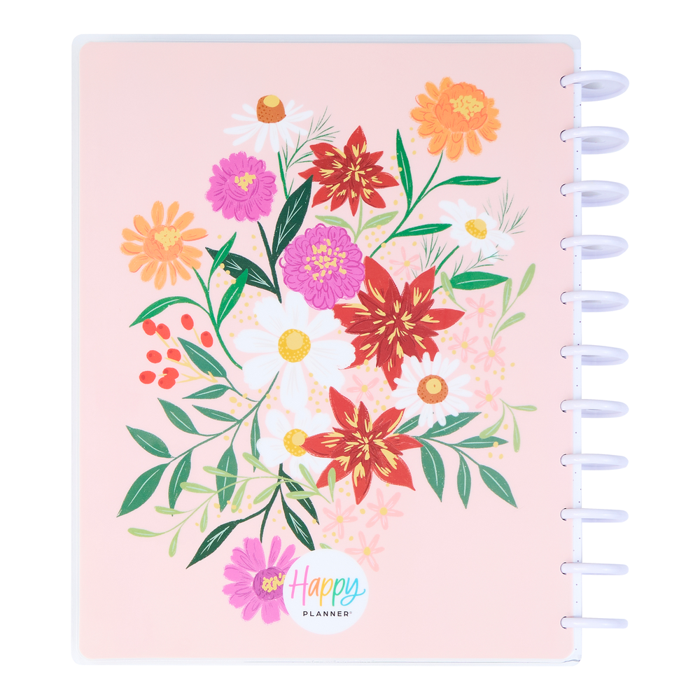 2025 Blooming Bouquet Planner - Big Checklist Layout - 12 Months