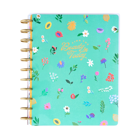 2025 Brilliant Blooms Planner - Big Vertical Layout - 12 Months