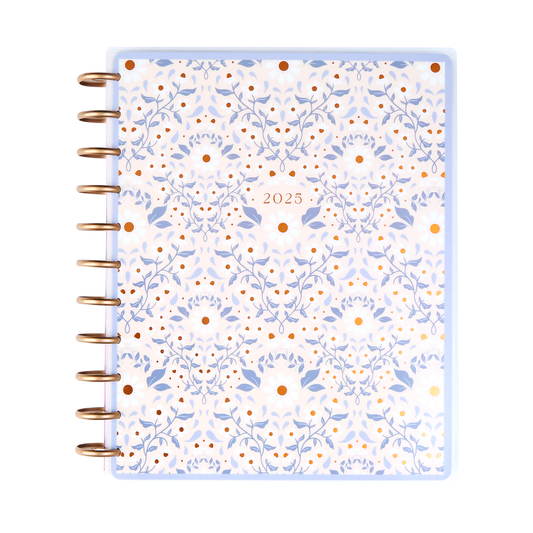 2025 Forest Flowers Planner - Big Dashboard Layout - 12 Months