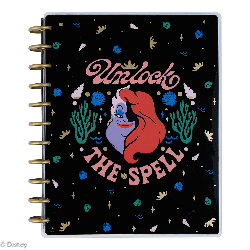 2025 Disney Ariel vs. Ursula Planner - Big Vertical Layout - 12 Months