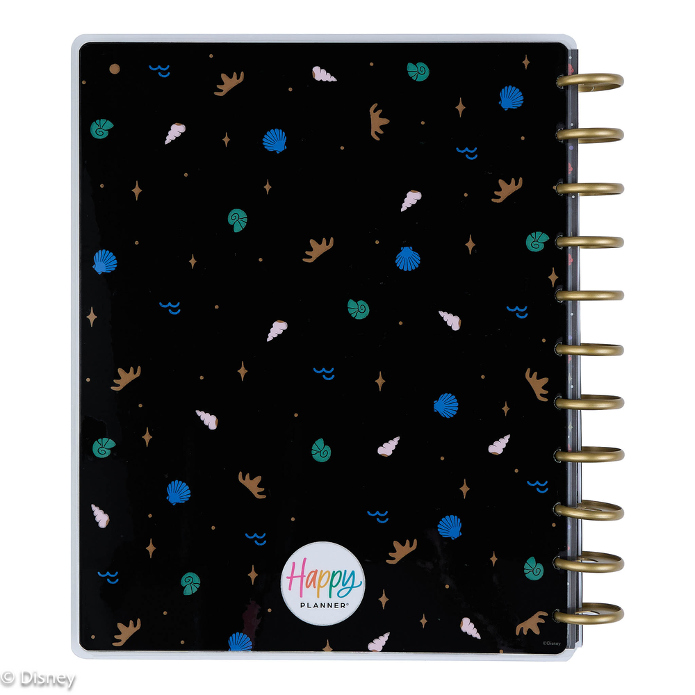 2025 Disney Ariel vs. Ursula Planner - Big Vertical Layout - 12 Months