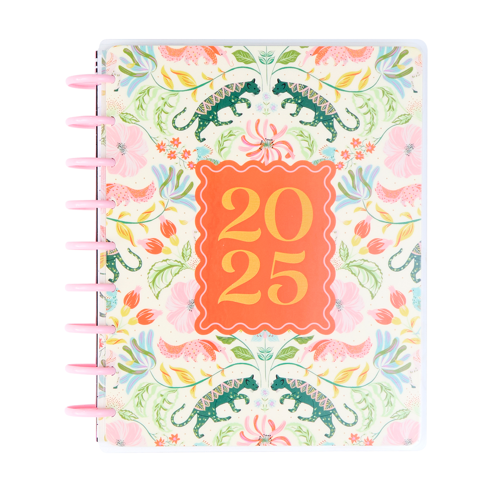 2025 Lush Linens Planner - Classic Horizontal Layout - 12 Months